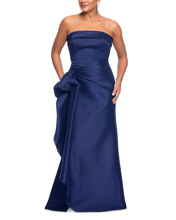 Платье с драпировкой AQUA, синий
Платье с драпировкой AQUA, синий