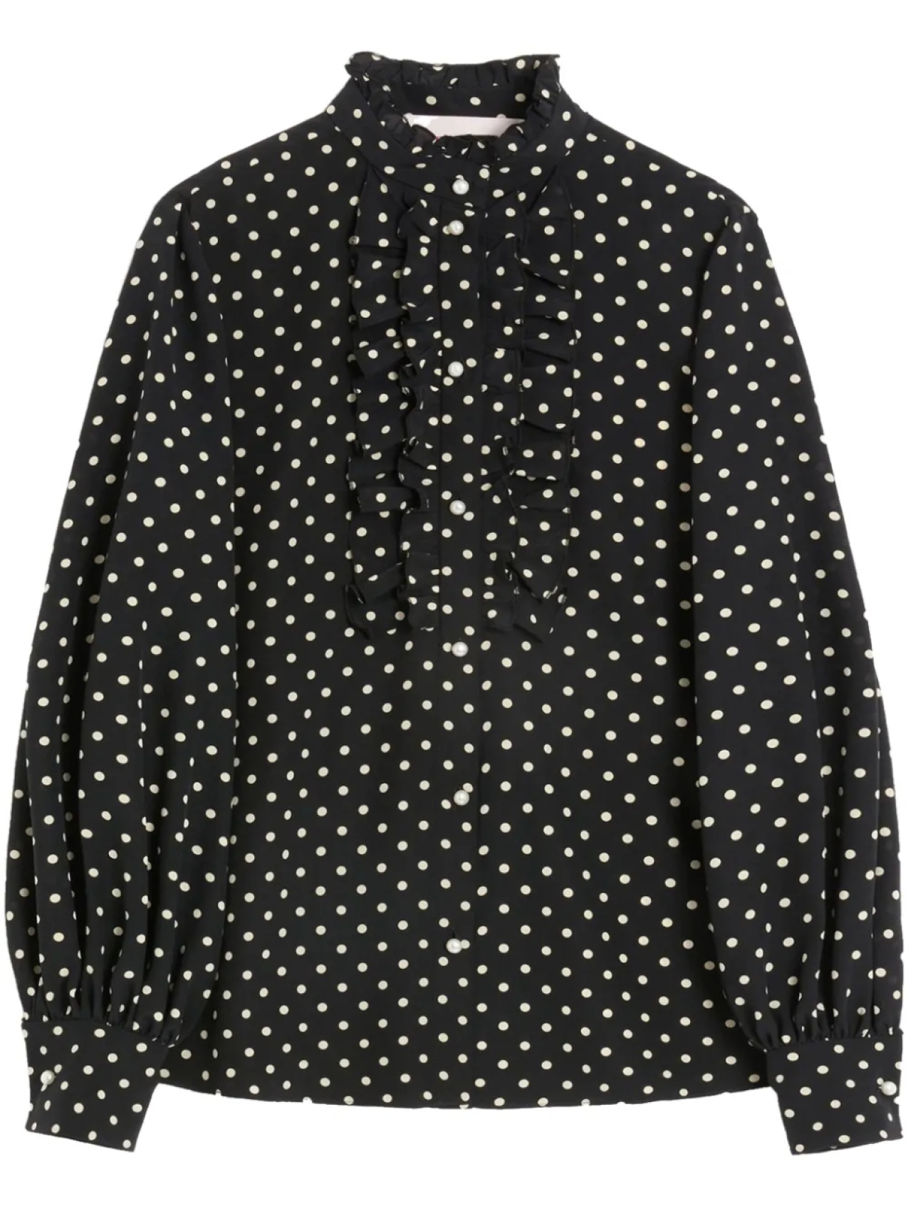 Рубашка Valentino Garavani в горошек, черный
Рубашка Valentino Garavani в горошек, черный