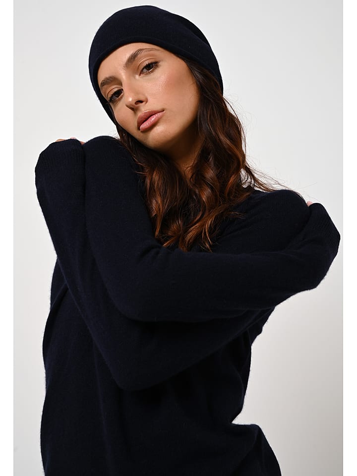 Кашемировый пуловер AUTHENTIC CASHMERE, темно-синий 
Кашемировый пуловер AUTHENTIC CASHMERE, темно-синий