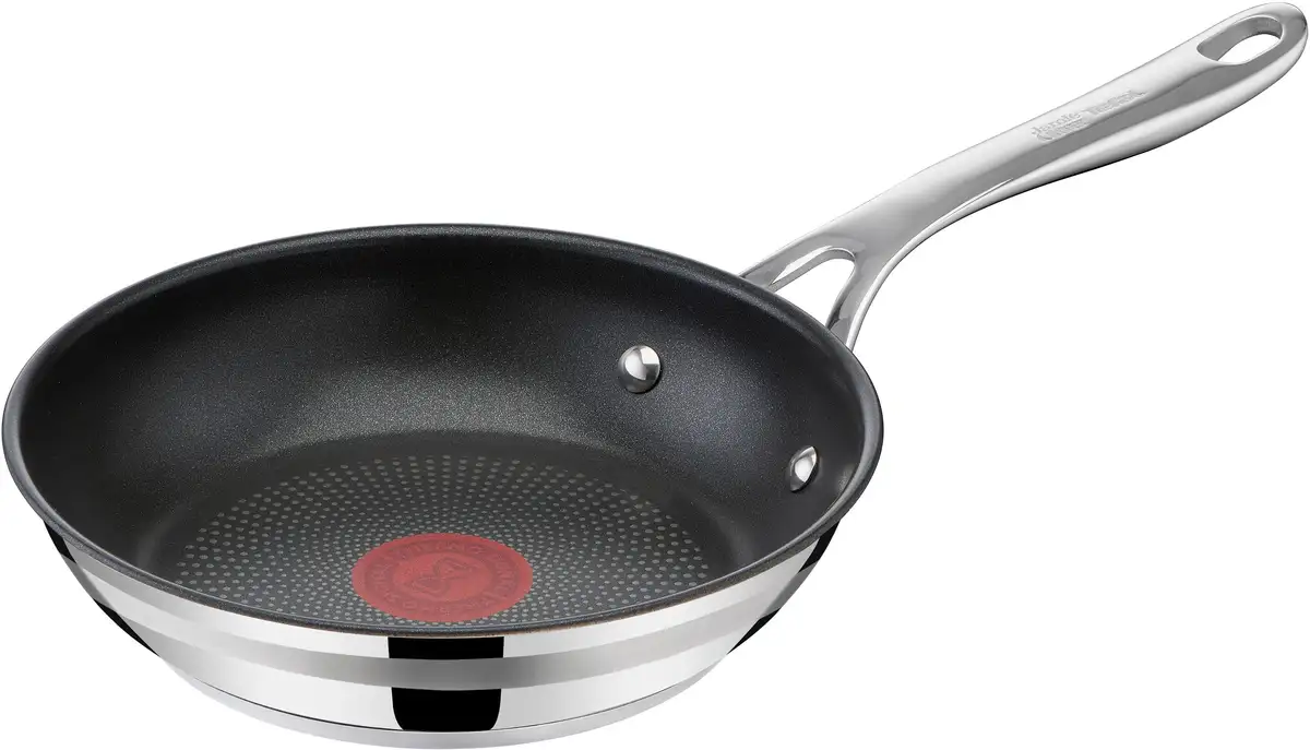 Сковорода Tefal "Jamie Oliver Cook Smart", нержавеющая сталь, (1 шт), нержавеющая сталь, антипригарное покрытие, термосигнал, все виды плит, индукция Ø 28 см + высота 4,5 см., цвет edelstahlfarben
Сковорода Tefal "Jamie Oliver Cook Smart", нержавеющая сталь, (1 шт), нержавеющая сталь, антипригарное покрытие, термосигнал, все виды плит, индукция Ø 28 см + высота 4,5 см., цвет edelstahlfarben
