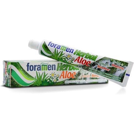 Зубная паста с травяным алоэ 75 мл, Foramen
Зубная паста с травяным алоэ 75 мл, Foramen