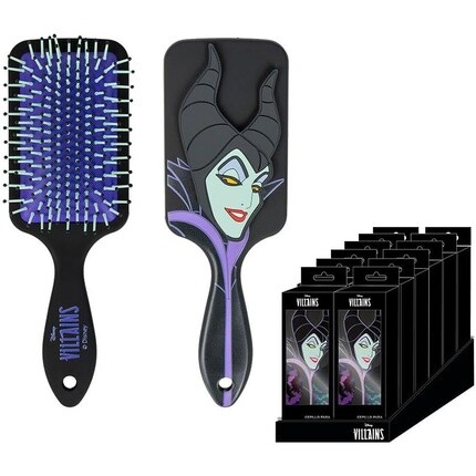 Расческа Disney Villain черного цвета для распутывания волос с принтом Maleficent, оригинальный продукт Cerdá Life's Little Moments
Расческа Disney Villain черного цвета для распутывания волос с принтом Maleficent, оригинальный продукт Cerdá Life's Little Moments