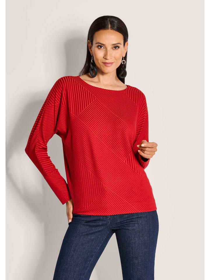 MADELEINE Красная футболка с рукавами «летучая мышь» и текстурированной поверхностью, Красный, MADELEINE Красная футболка с рукавами «летучая мышь» и текстурированной поверхностью
MADELEINE Красная футболка с рукавами «летучая мышь» и текстурированной поверхностью, Красный, MADELEINE Красная футболка с рукавами «летучая мышь» и текстурированной поверхностью