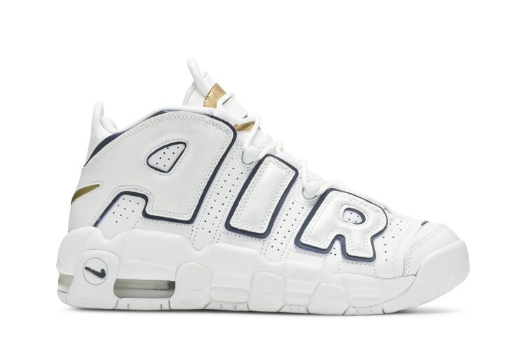 Кроссовки Nike Air More Uptempo GS 'Midnight Navy', белый
Кроссовки Nike Air More Uptempo GS 'Midnight Navy', белый