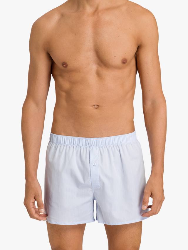 Стильные плетеные хлопковые боксеры свободного кроя Hanro, Light Blue
Стильные плетеные хлопковые боксеры свободного кроя Hanro, Light Blue