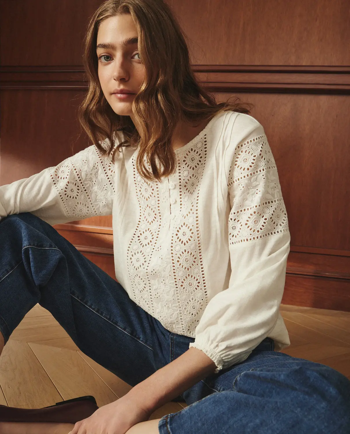 Женская однотонная футболка с длинным рукавом Lloyd's, цвет 120 Crudo
Женская однотонная футболка с длинным рукавом Lloyd's, цвет 120 Crudo