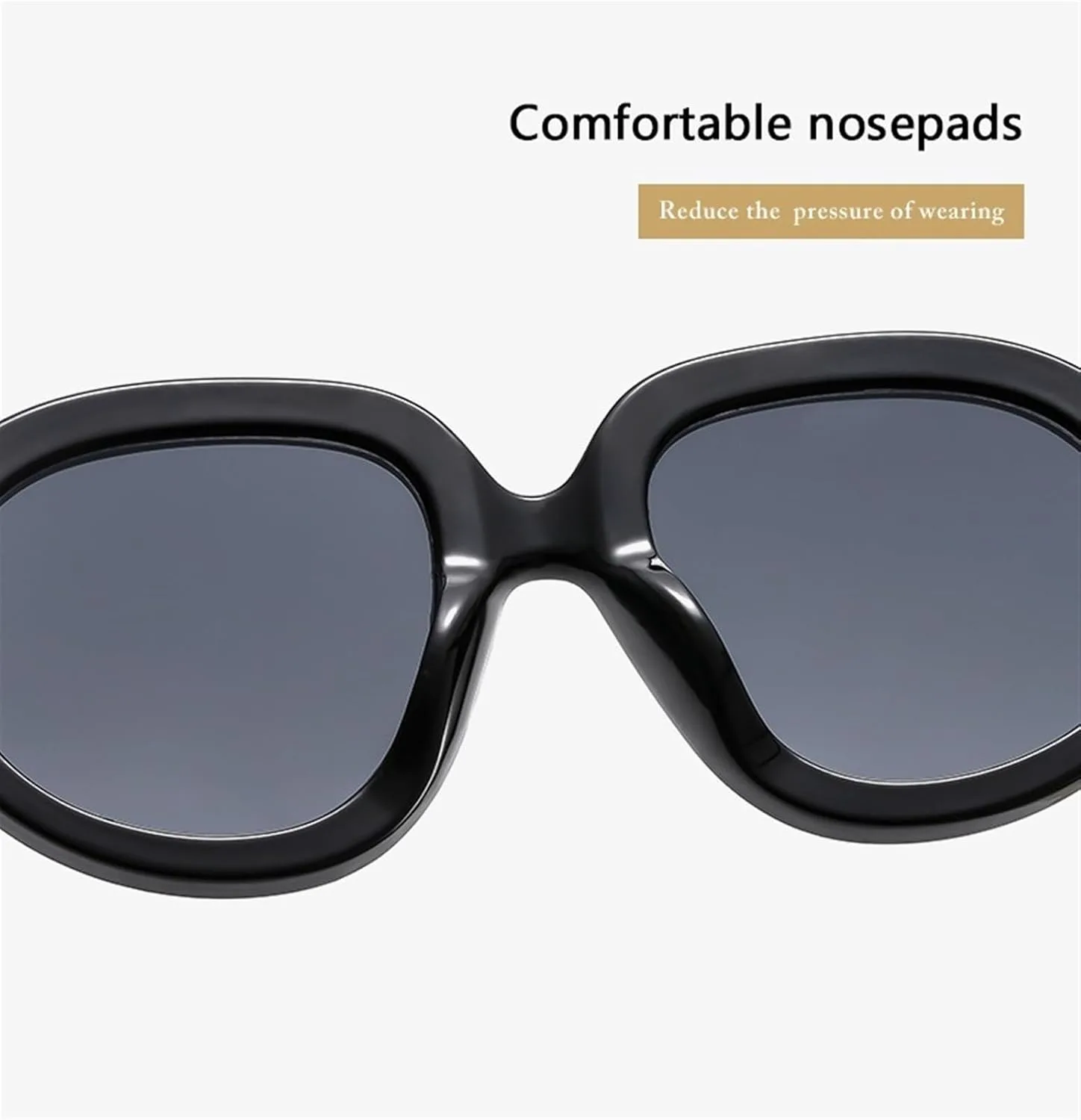 Женские солнцезащитные очки с крупной оправой для поездок на работу, вечеринок на открытом воздухе, мужские солнцезащитные очки для вождения Generic, Beige
Женские солнцезащитные очки с крупной оправой для поездок на работу, вечеринок на открытом воздухе, мужские солнцезащитные очки для вождения Generic, Beige