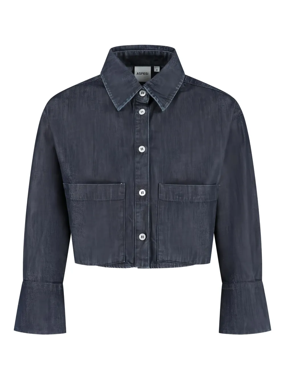 Джинсовая рубашка с карманами Aspesi Kids, синий
Джинсовая рубашка с карманами Aspesi Kids, синий