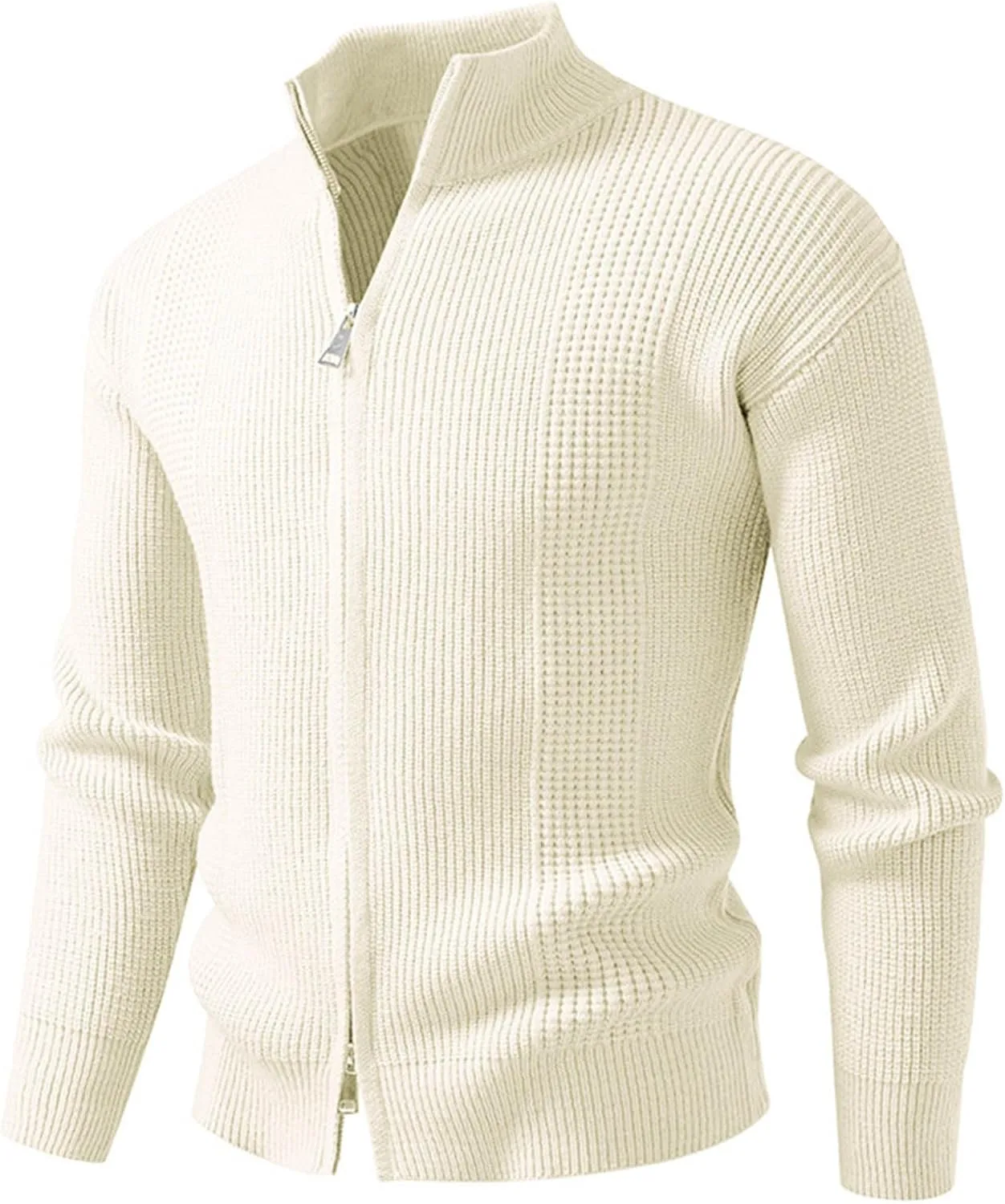 Мужской кардиган с двумя молниями, Slim Fit, вязаный, с карманами
Мужской кардиган с двумя молниями, Slim Fit, вязаный, с карманами