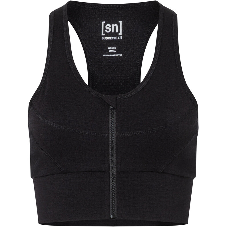 Женский спортивный бюстгальтер с молнией Motion Super.Natural, черный
Женский спортивный бюстгальтер с молнией Motion Super.Natural, черный