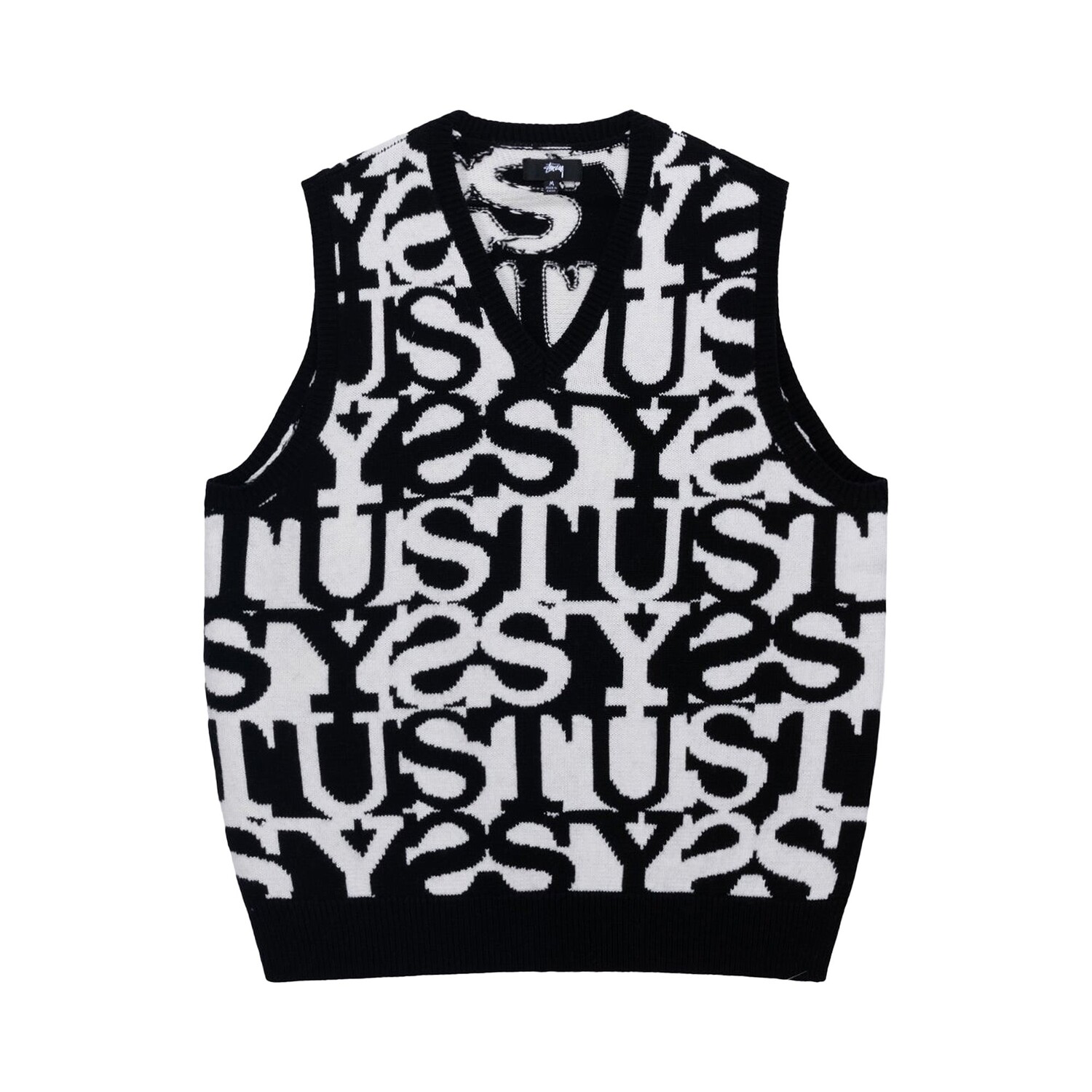 Stussy Свитер-жилет цвета слоновой кости
Stussy Свитер-жилет цвета слоновой кости