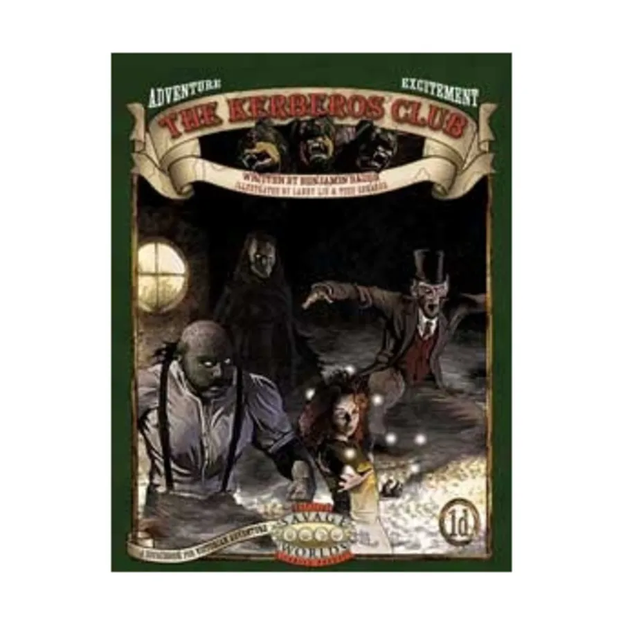 Kerberos Club (Savage Worlds Edition) (2nd Printing), Kerberos Club (Arc Dream Publishing), мягкая обложка
Kerberos Club (Savage Worlds Edition) (2nd Printing), Kerberos Club (Arc Dream Publishing), мягкая обложка