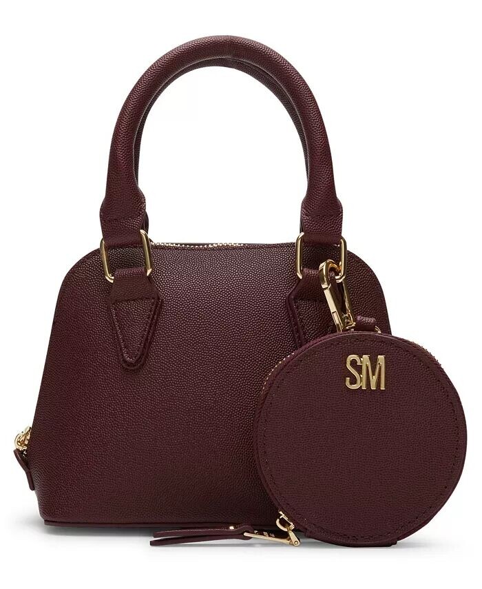 Миниатюрная сумка Hope с верхней ручкой и ремешком через плечо Steve Madden, черный
Миниатюрная сумка Hope с верхней ручкой и ремешком через плечо Steve Madden, черный