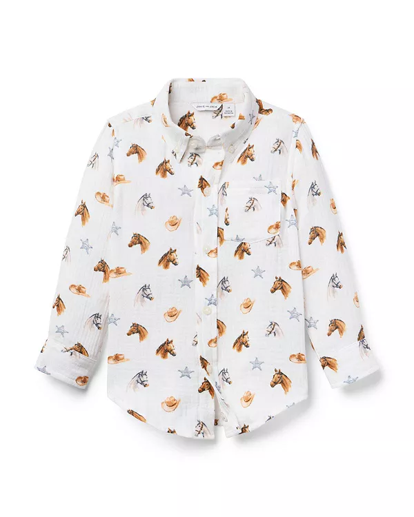 Футболка унисекс в стиле "Rein in Style" Janie And Jack, бежевый
Футболка унисекс в стиле "Rein in Style" Janie And Jack, бежевый