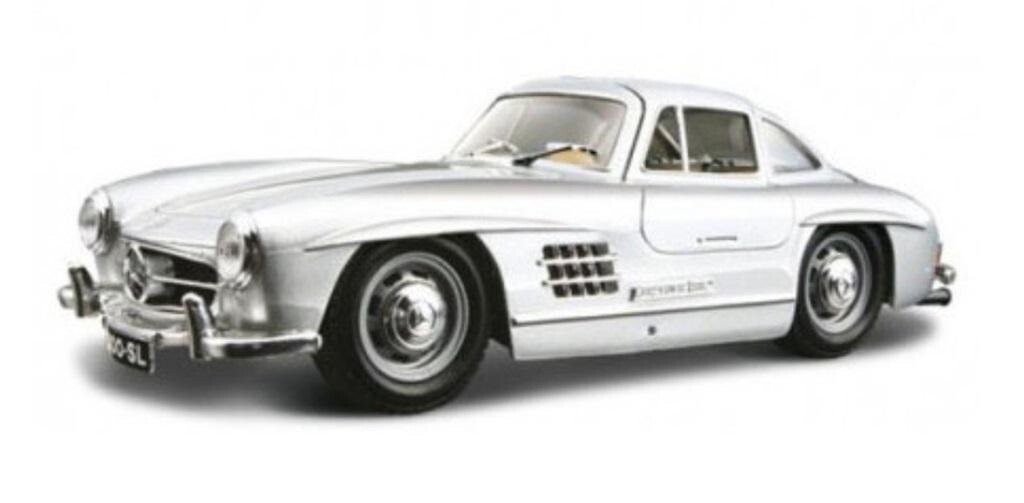 BBurago, Mercedes-Benz 300SL 1954 Серебристый 1:24 BBURAGO BBurago
BBurago, Mercedes-Benz 300SL 1954 Серебристый 1:24 BBURAGO BBurago