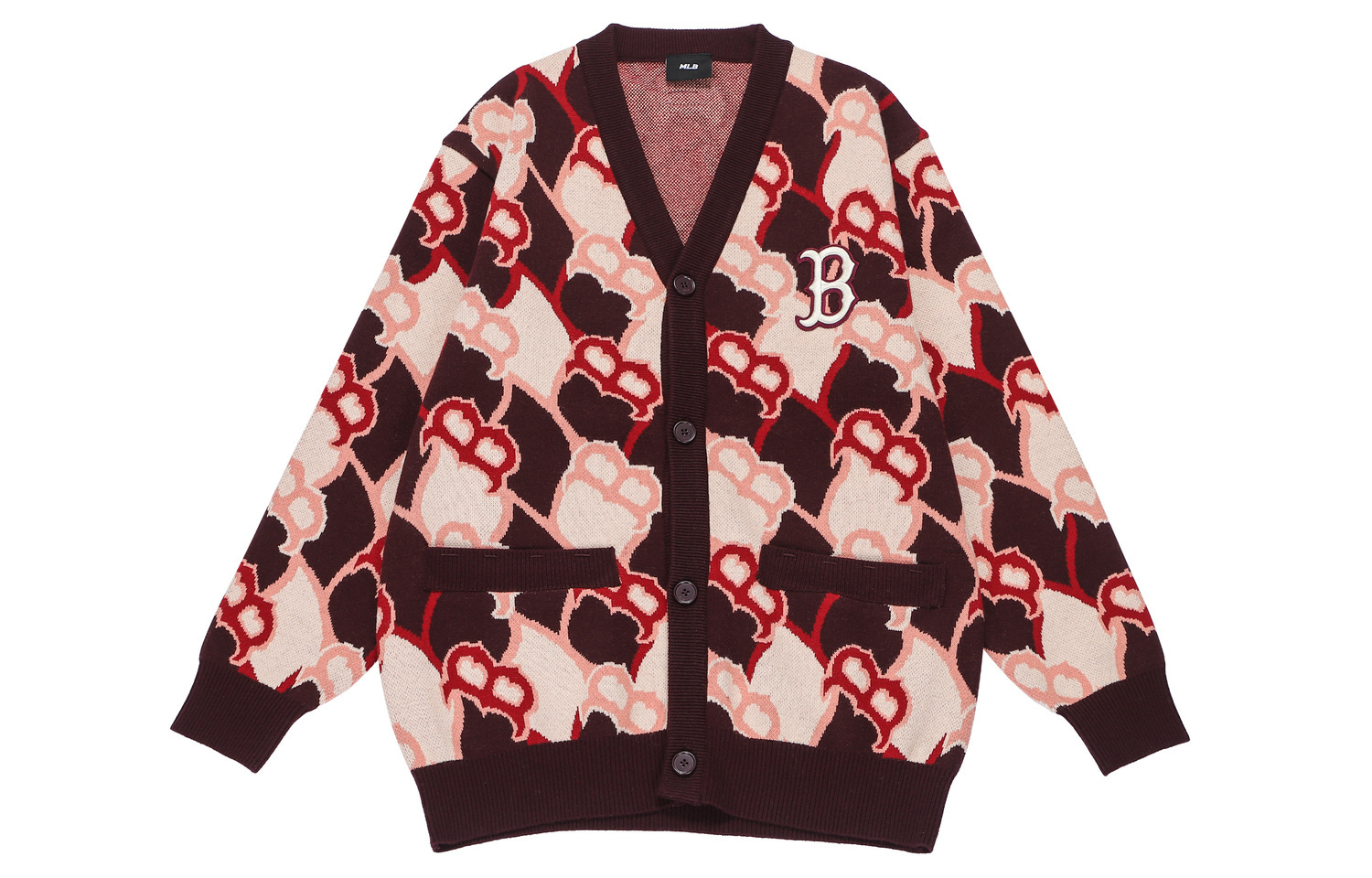 MLB Старый цветочный свитер унисекс бордовый
MLB Старый цветочный свитер унисекс бордовый