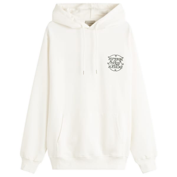 Толстовка с плетеным лозунгом Drôle De Monsieur, белый
Толстовка с плетеным лозунгом Drôle De Monsieur, белый