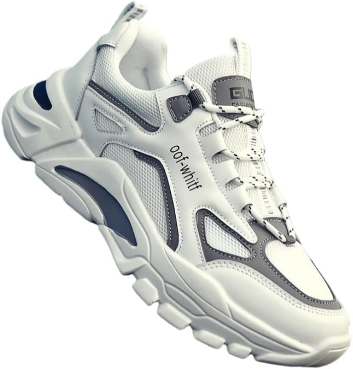 Мужские спортивные кроссовки с модным дышащим верхом из сетки. Мягкие и удобные повседневные кроссовки для бега. Подходят для ежедневных занятий на улице и тренировок Clolinde, белый/серый
Мужские спортивные кроссовки с модным дышащим верхом из сетки. Мягкие и удобные повседневные кроссовки для бега. Подходят для ежедневных занятий на улице и тренировок Clolinde, белый/серый