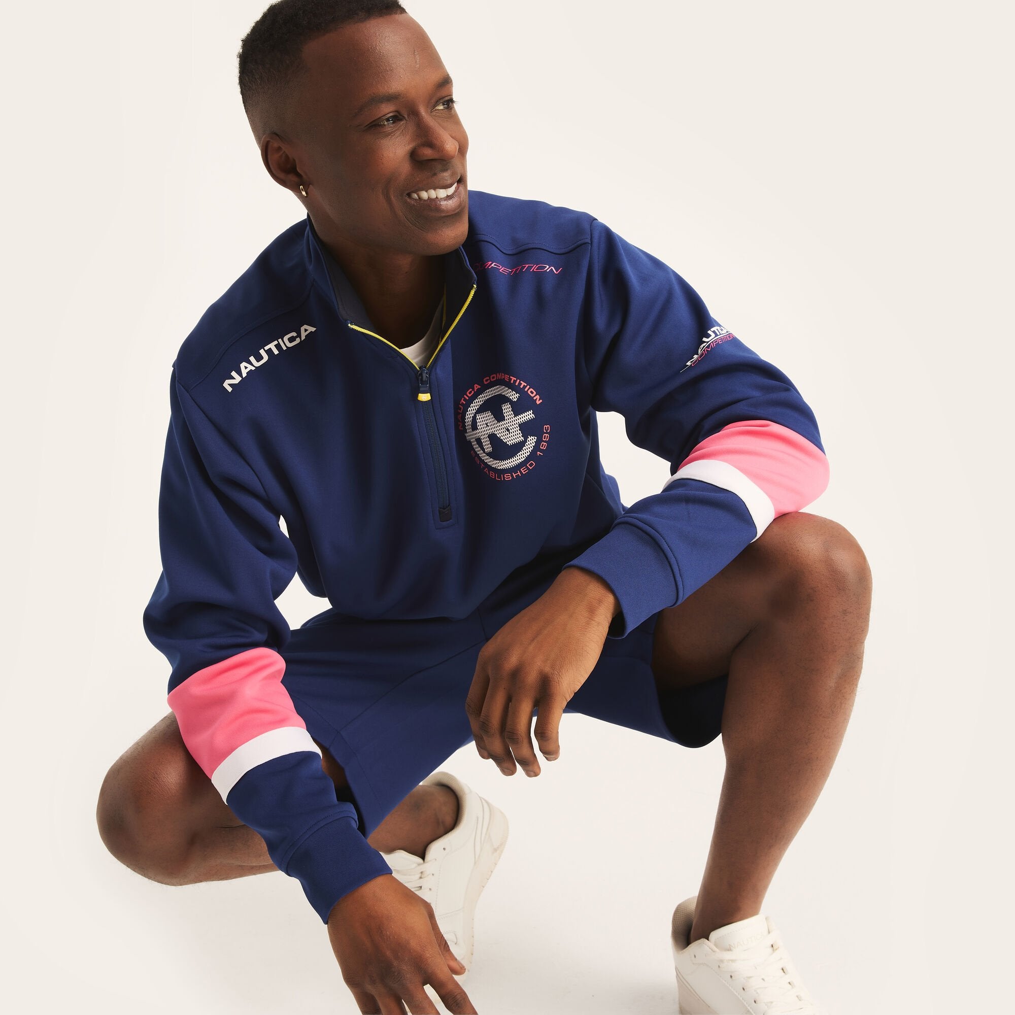 Мужская толстовка Nautica Competition Sustainably Crafted Half-Zip, цвет blue depths
Мужская толстовка Nautica Competition Sustainably Crafted Half-Zip, цвет blue depths