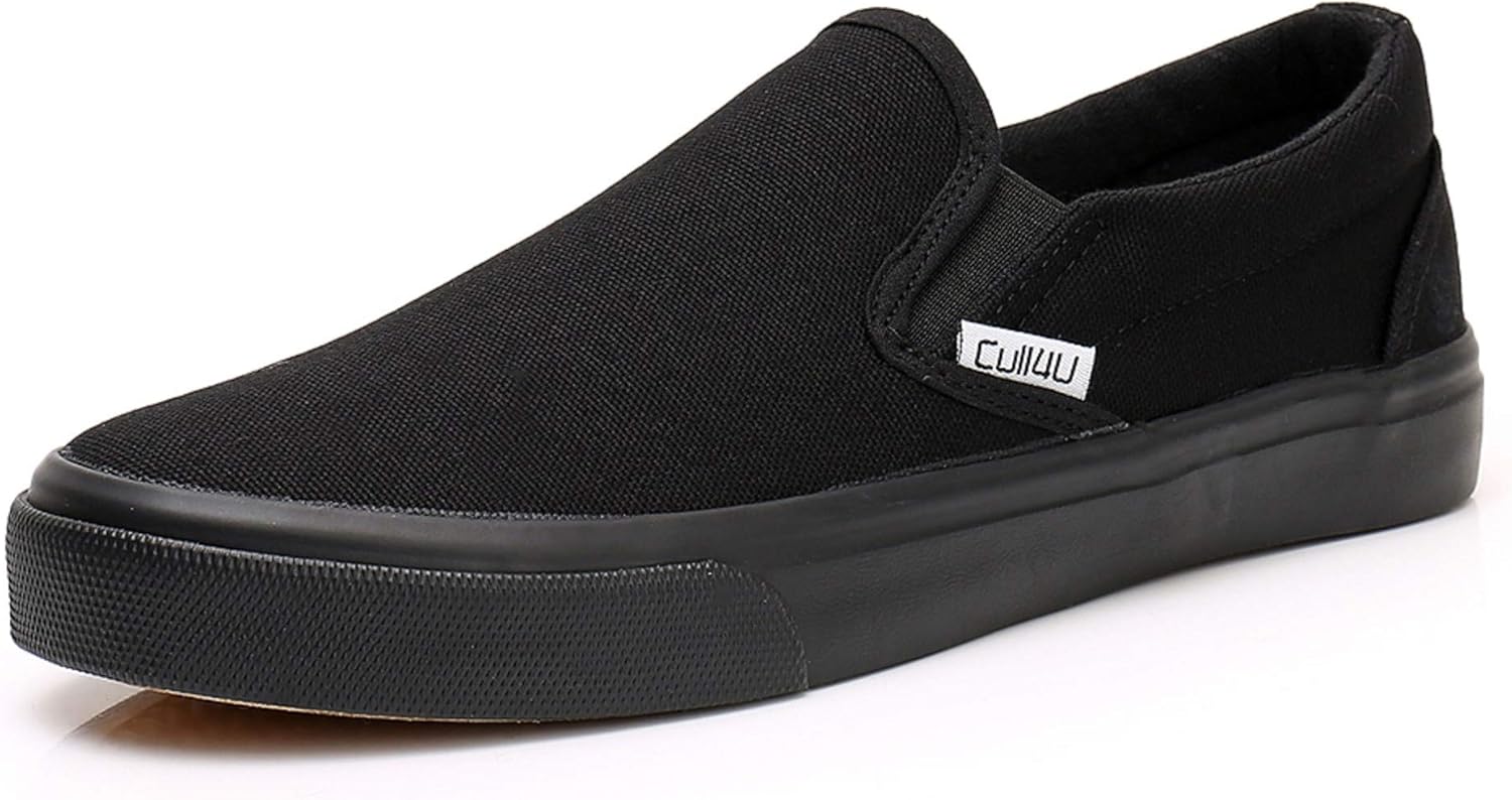 Классические кроссовки-слипоны унисекс Cull4U, черный
Классические кроссовки-слипоны унисекс Cull4U, черный