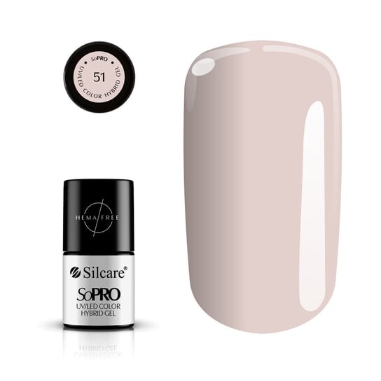 Гибридный лак SoPRO 51, 7 г Silcare
Гибридный лак SoPRO 51, 7 г Silcare