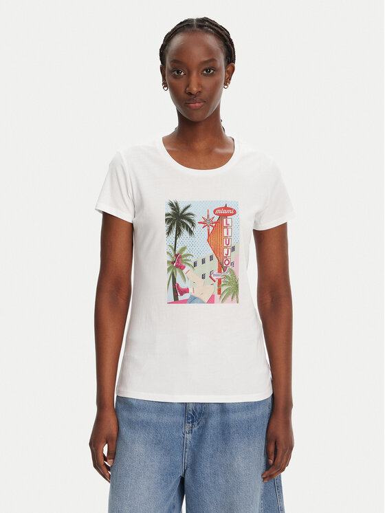 Футболка обычного кроя WA5239 JS923 M9565 Liu Jo, белый
Футболка обычного кроя WA5239 JS923 M9565 Liu Jo, белый