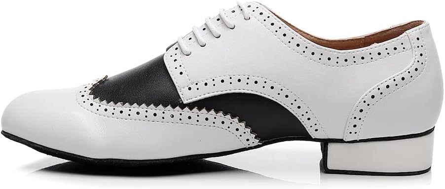 Мужские латинские танцевальные туфли JUODVMP, дышащие, каблук 1, кожа, для бальных и танго, модель 401, белый
Мужские латинские танцевальные туфли JUODVMP, дышащие, каблук 1, кожа, для бальных и танго, модель 401, белый