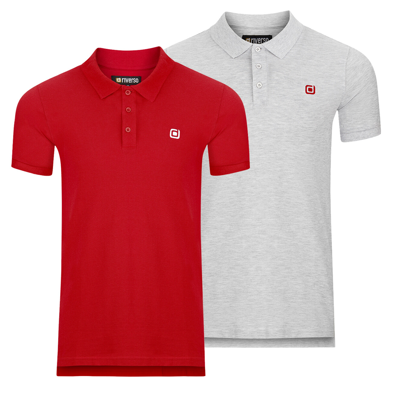 Поло riverso RIVJohn 2er Pack, разноцветный 
Поло riverso RIVJohn 2er Pack, разноцветный