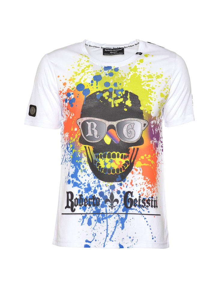 Футболка с граффити и черепом, белая Roberto Geissini, Белый, Футболка с граффити и черепом, белая Roberto Geissini
Футболка с граффити и черепом, белая Roberto Geissini, Белый, Футболка с граффити и черепом, белая Roberto Geissini