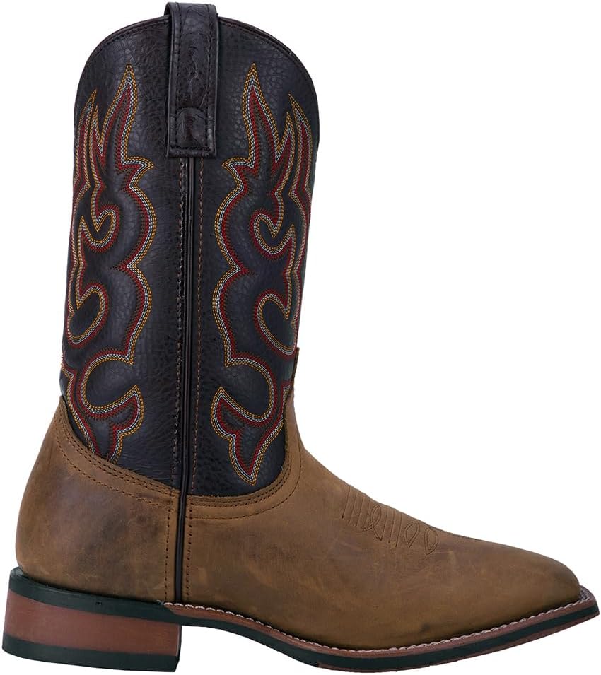 Мужские повседневные ботинки Laredo Lodi с квадратным носком и вышивкой, средняя длина голенища - коричневые
Мужские повседневные ботинки Laredo Lodi с квадратным носком и вышивкой, средняя длина голенища - коричневые