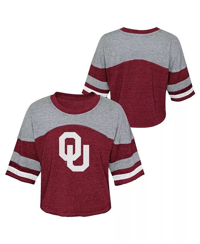 Футболка Big Girls Crimson Distressed Oklahoma Sooners Sunday Friday с полосками на рукавах Outerstuff
Футболка Big Girls Crimson Distressed Oklahoma Sooners Sunday Friday с полосками на рукавах Outerstuff