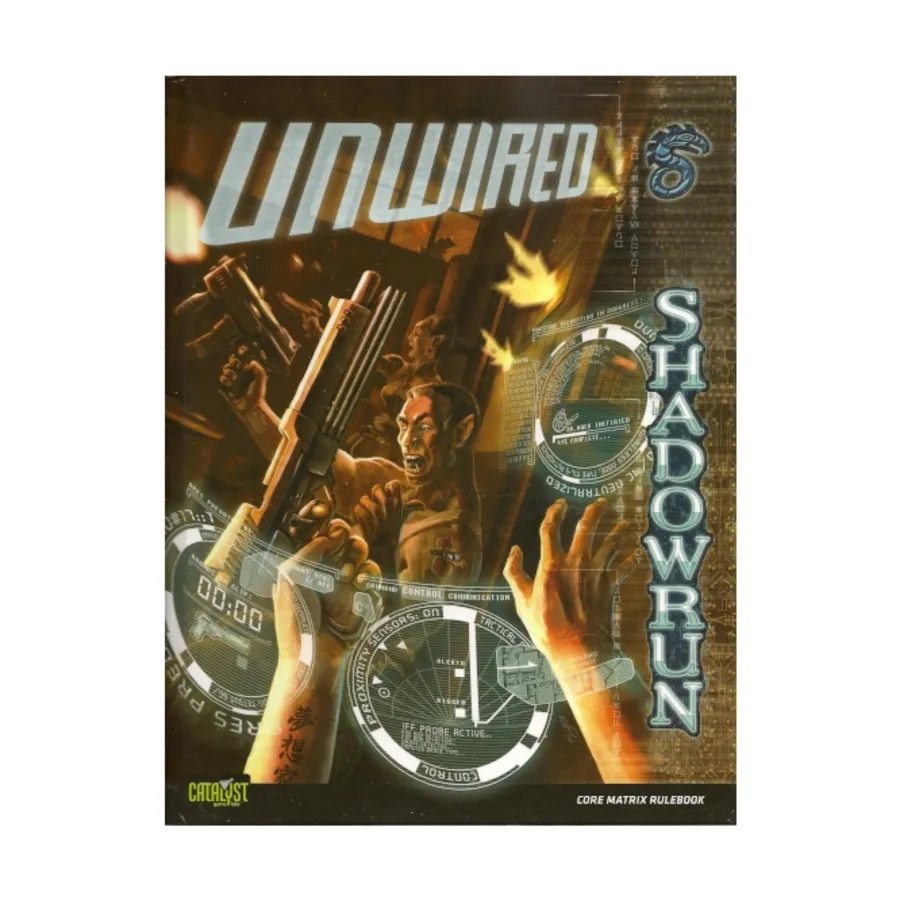 Unwired (1st Printing), Shadowrun (4th Edition) (Catalyst Game Labs), твердый переплет
Unwired (1st Printing), Shadowrun (4th Edition) (Catalyst Game Labs), твердый переплет