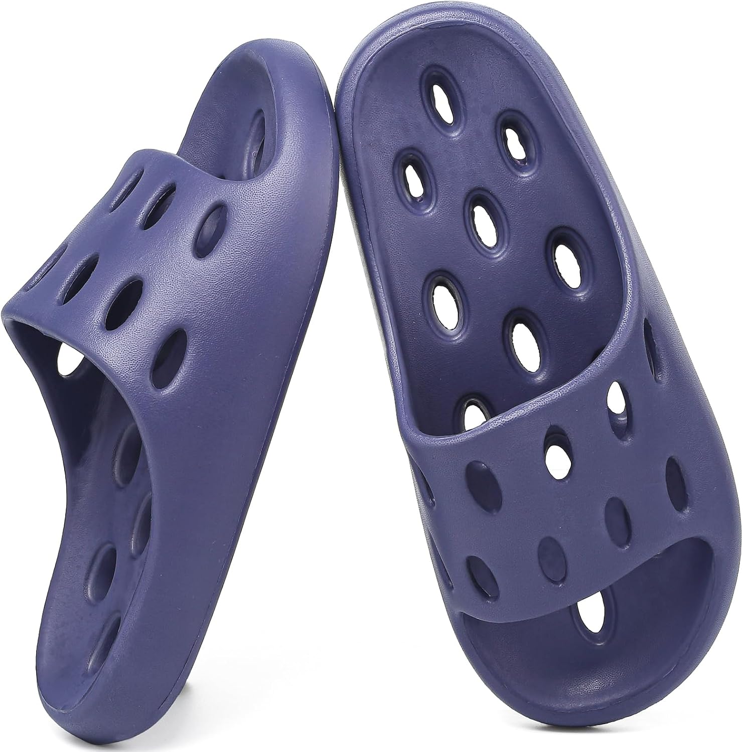 Мужские душевые шлепанцы FINLEOO с отверстиями, широкие, быстро сохнут, нескользящие, для дома, спальни, бассейна, спа, колледжа, синий
Мужские душевые шлепанцы FINLEOO с отверстиями, широкие, быстро сохнут, нескользящие, для дома, спальни, бассейна, спа, колледжа, синий