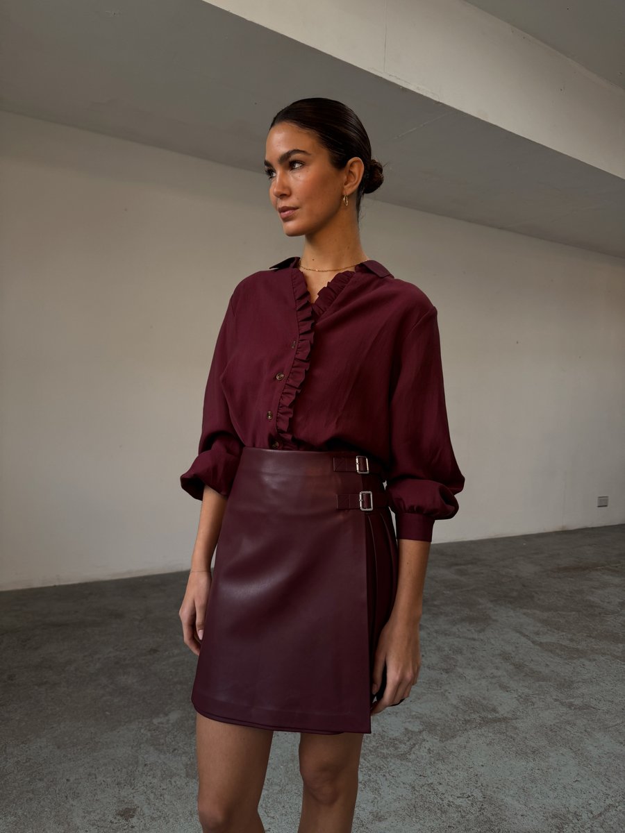 Юбка Never Fully Dressed MINI KILT SKIRT, Wine/Brown
Юбка Never Fully Dressed MINI KILT SKIRT, Wine/Brown