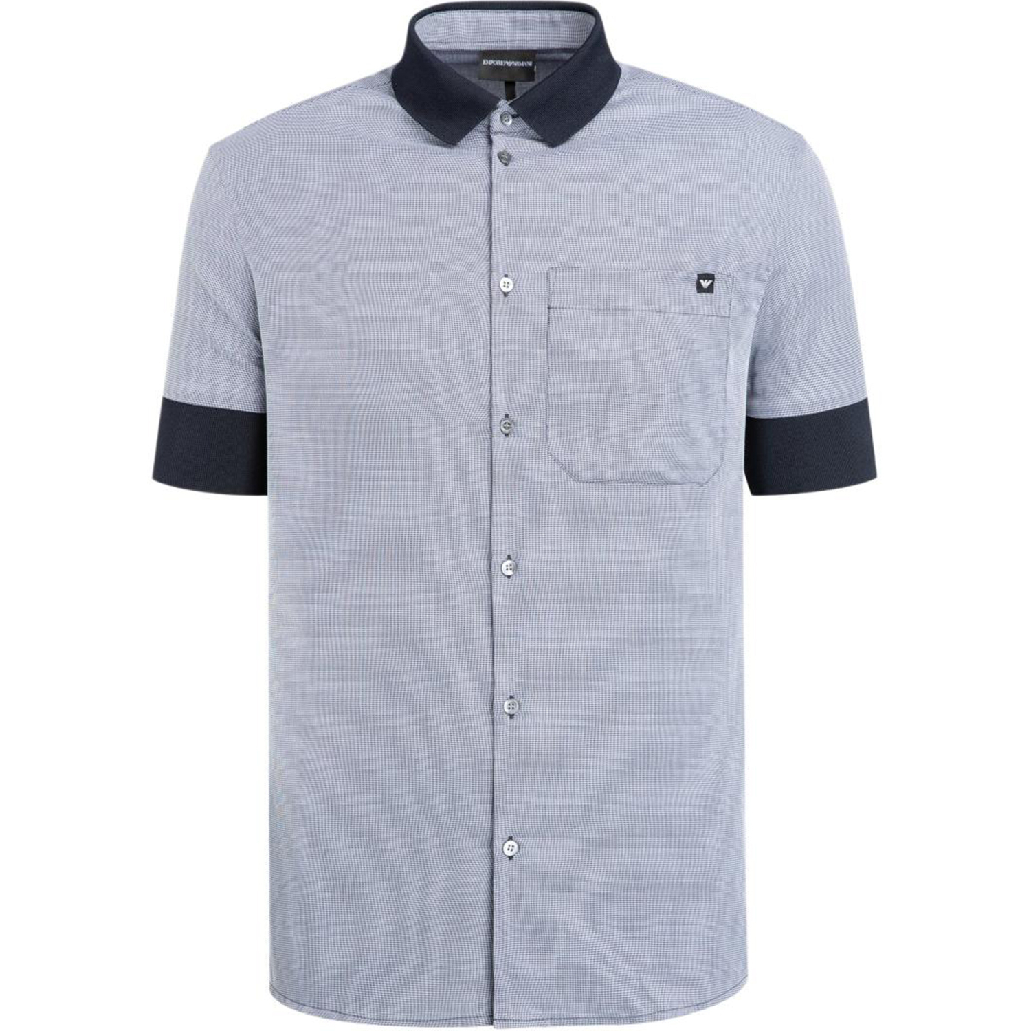 EMPORIO ARMANI Мужская рубашка темно-серого цвета
EMPORIO ARMANI Мужская рубашка темно-серого цвета