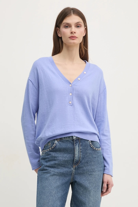 Свитер с добавлением кашемира Mos Mosh, синий
Свитер с добавлением кашемира Mos Mosh, синий