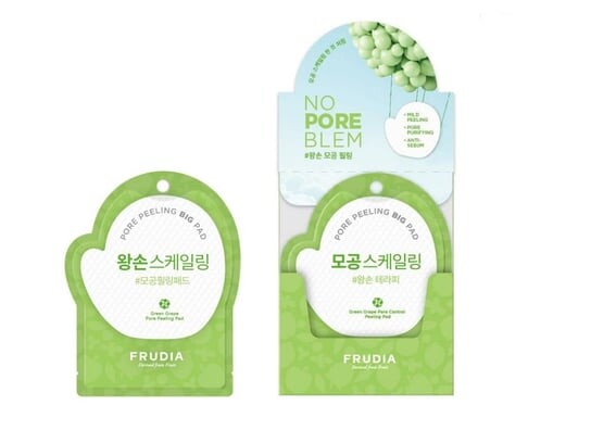 Одноразовая отшелушивающая подушечка на основе экстракта винограда Frudia Green Grape Pore Peeling Pad
Одноразовая отшелушивающая подушечка на основе экстракта винограда Frudia Green Grape Pore Peeling Pad