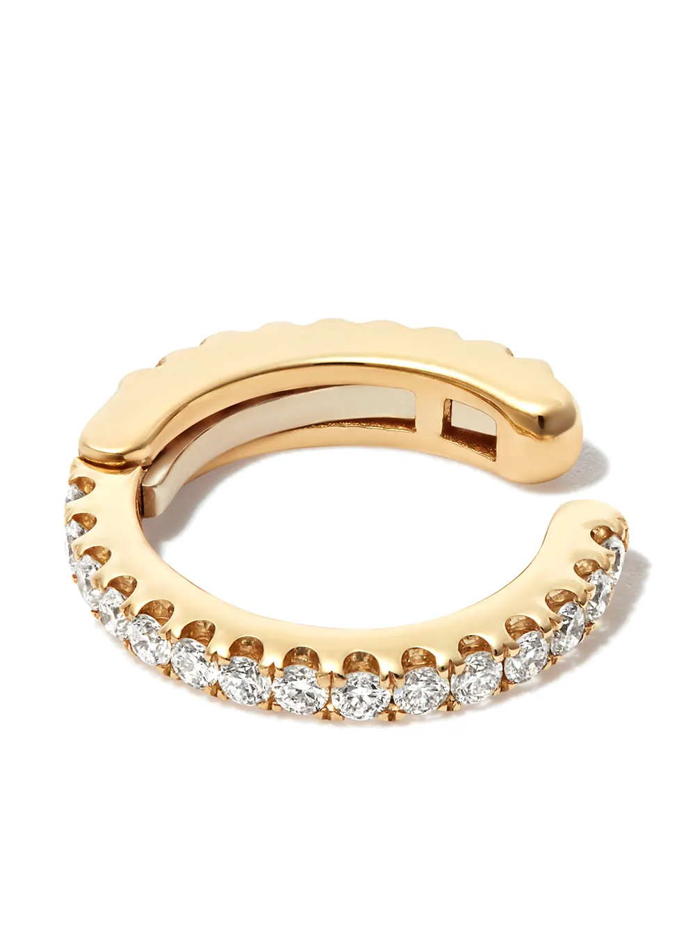 Серьга-кафф из желтого золота с бриллиантом MARIA TASH, золотой
Серьга-кафф из желтого золота с бриллиантом MARIA TASH, золотой