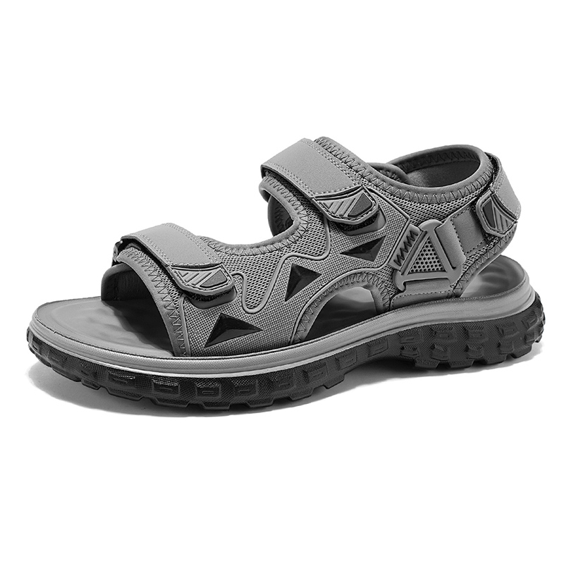 SHOUBA Пляжные сандалии мужские хаки/серый/черный — серый, цвет Gray
SHOUBA Пляжные сандалии мужские хаки/серый/черный — серый, цвет Gray