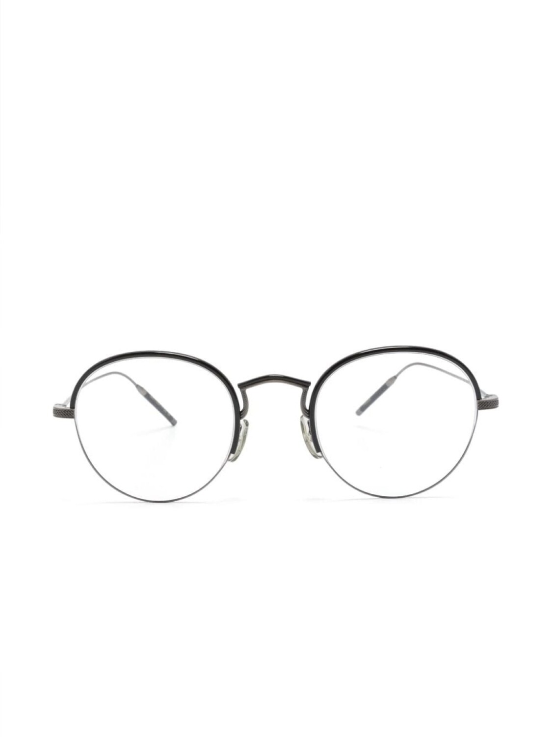 Oliver Peoples очки TK-6 в круглой оправе, черный
Oliver Peoples очки TK-6 в круглой оправе, черный