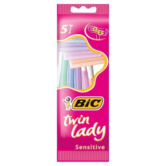 Бритва, 5 шт. Bic, Twin Lady
Бритва, 5 шт. Bic, Twin Lady