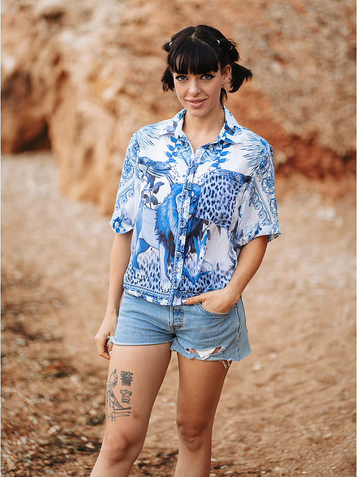 Рубашка Isla Bonita by SIGRIS, белый/синий
Рубашка Isla Bonita by SIGRIS, белый/синий