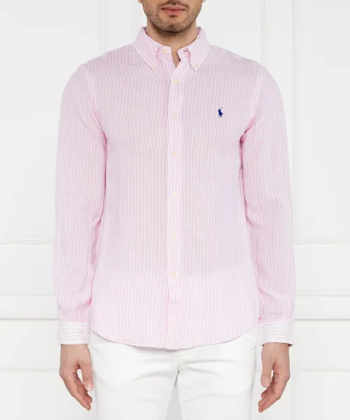 Льняная рубашка Custom fit Polo Ralph Lauren, розовый
Льняная рубашка Custom fit Polo Ralph Lauren, розовый