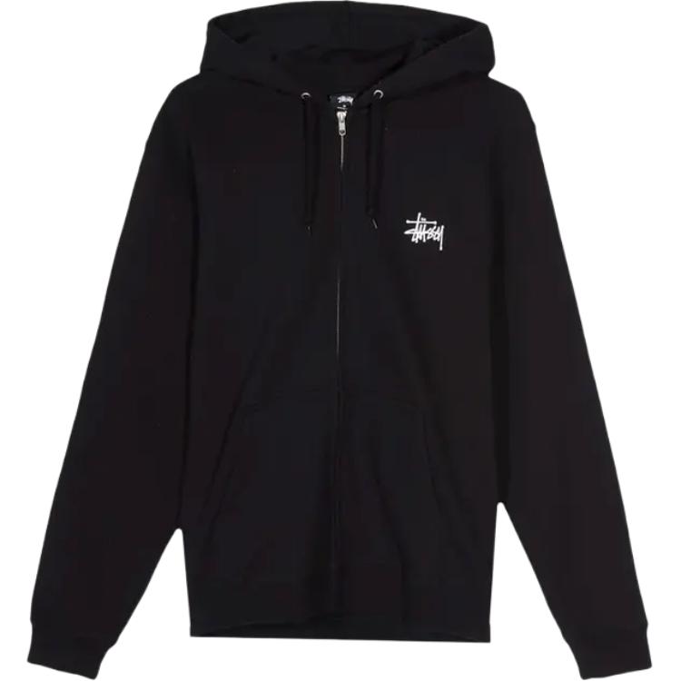 Базовый зип Stussy, черный
Базовый зип Stussy, черный