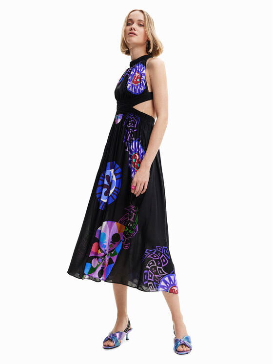 Летнее платье стандартного кроя Desigual, мультиколор
Летнее платье стандартного кроя Desigual, мультиколор