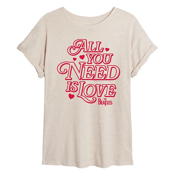 Футболка oversized The Beatles All You Need Is Love Licensed Character, Beige
Футболка oversized The Beatles All You Need Is Love Licensed Character, Beige