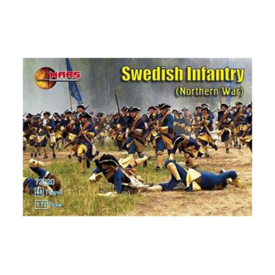 Северная война - шведская пехота, Historical Miniatures (1:72) (Mars Figures)
Северная война - шведская пехота, Historical Miniatures (1:72) (Mars Figures)