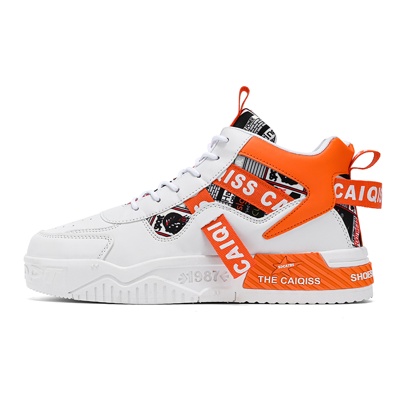 Высокие скейтерские кроссовки Men's Frank Mully, оранжевый
Высокие скейтерские кроссовки Men's Frank Mully, оранжевый