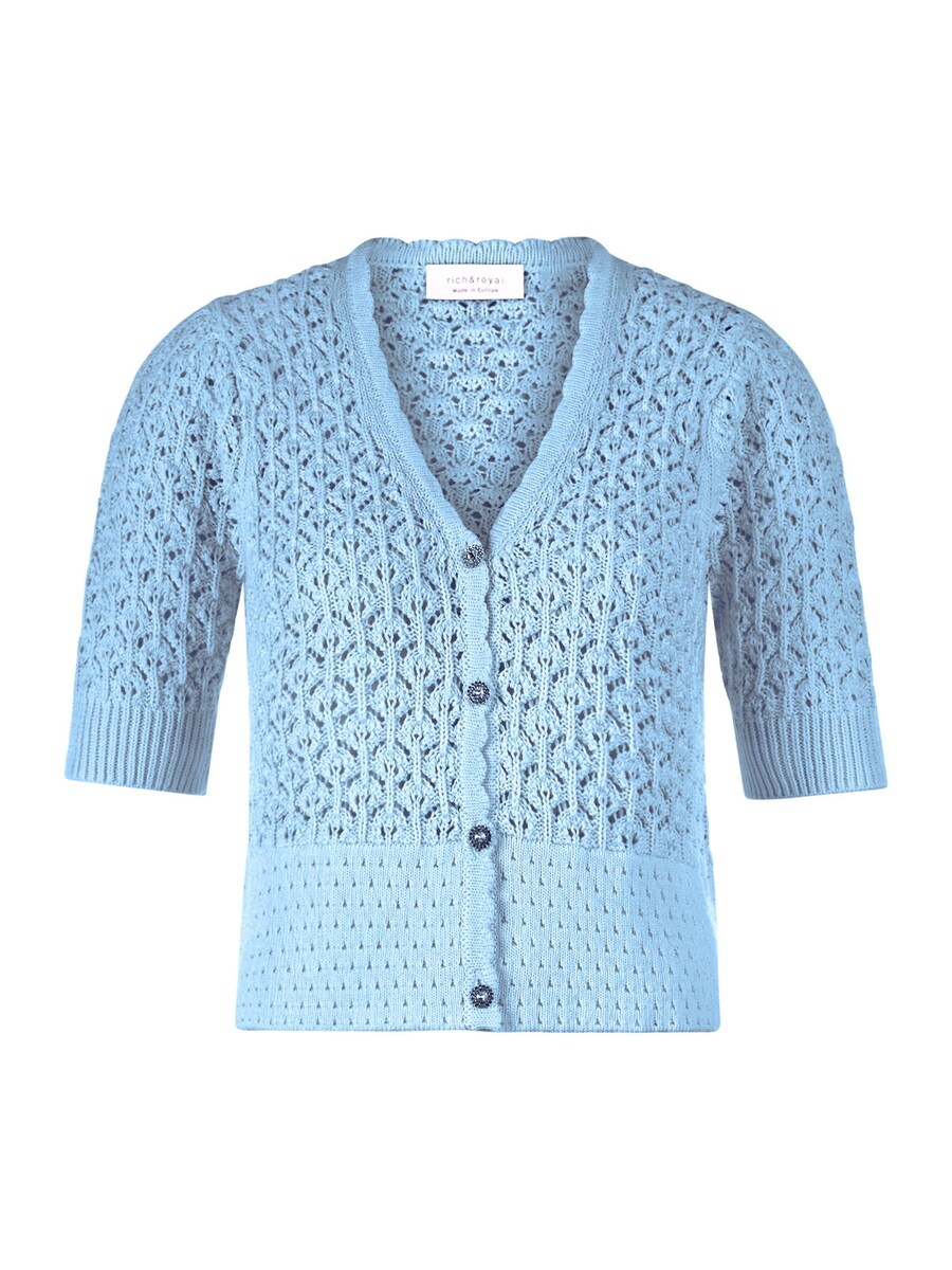 Вязаный кардиган Rich & Royal, синий
Вязаный кардиган Rich & Royal, синий