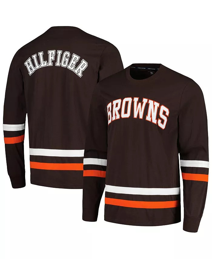 Мужская футболка с длинным рукавом Cleveland Browns Nolan коричневого и оранжевого цветов Tommy Hilfiger
Мужская футболка с длинным рукавом Cleveland Browns Nolan коричневого и оранжевого цветов Tommy Hilfiger